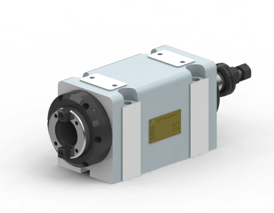 Boring and milling spindle head